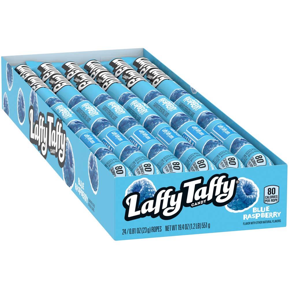 Laffy Taffy Blue Raspberry Rope Chewy Candy 23 g