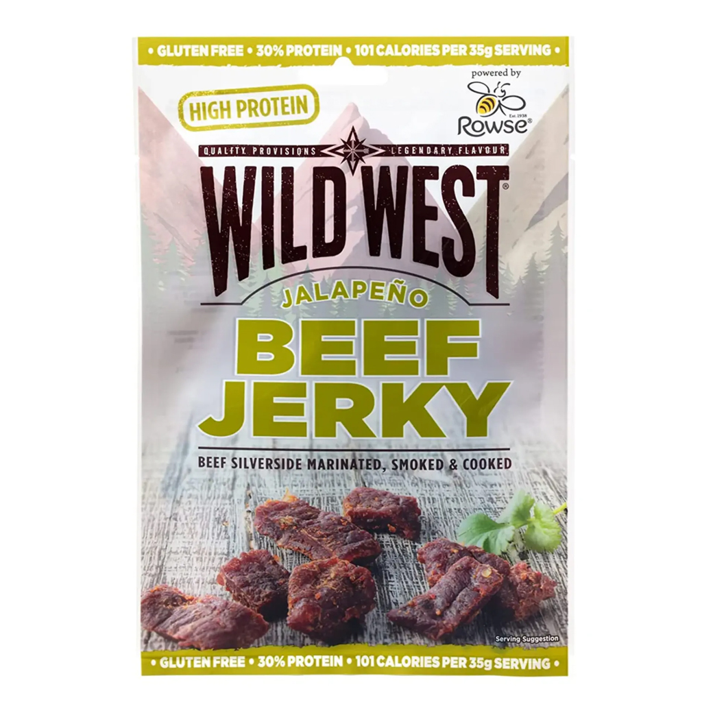 Wild West Jalapeno Beef Jerky 25 g