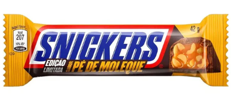 Snickers Pé De Moleque 42 g