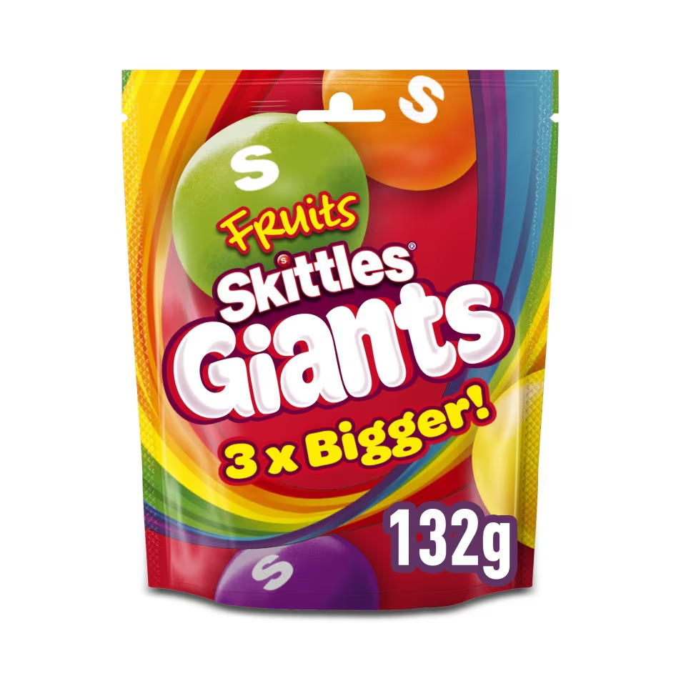 Skittles Fruit Giants 132g