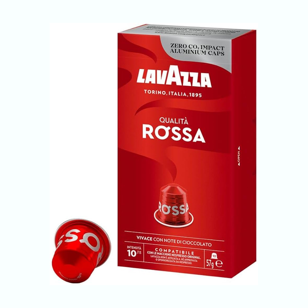 Lavazza Caps Qualita' Rossa Compatibile Nespresso Original 10 Capsules