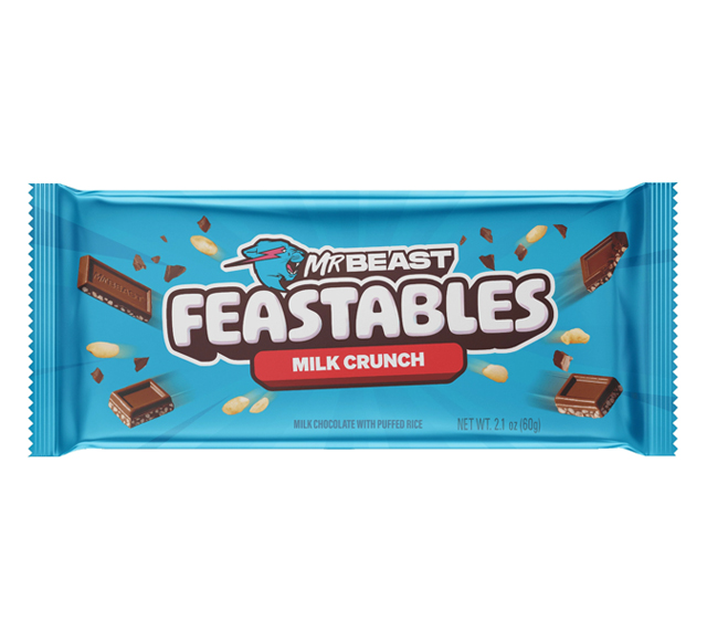 Mr Beast Feastables Chocolate Milk Crunch 60 g