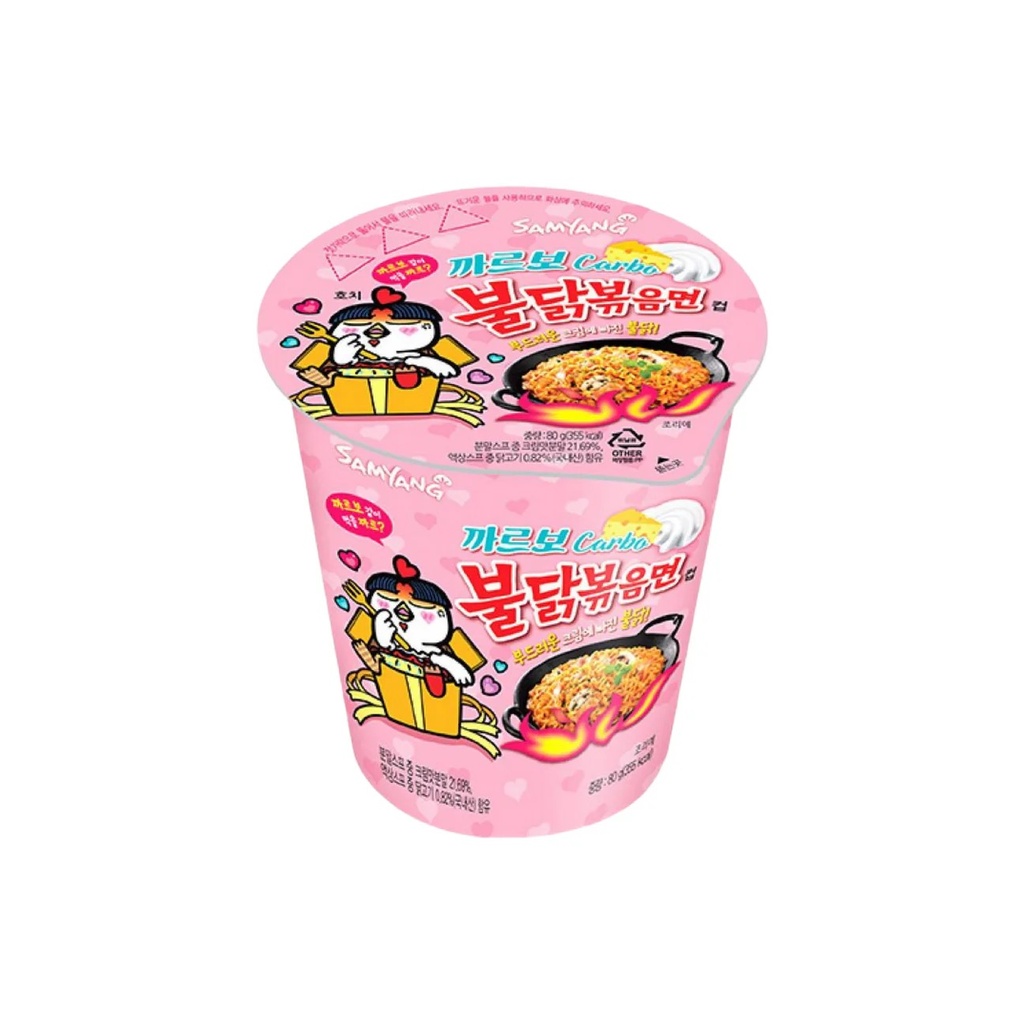 Samyang Buldak Carbonara Hot Chicken Flavor Ramen Cup 80 g