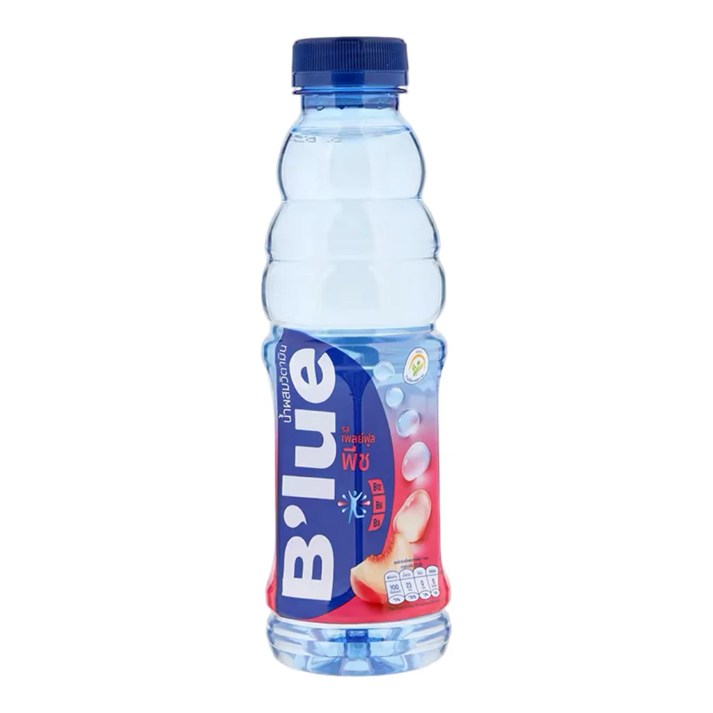 B'lue Vitamins Water Peach Flavour 500 ml
