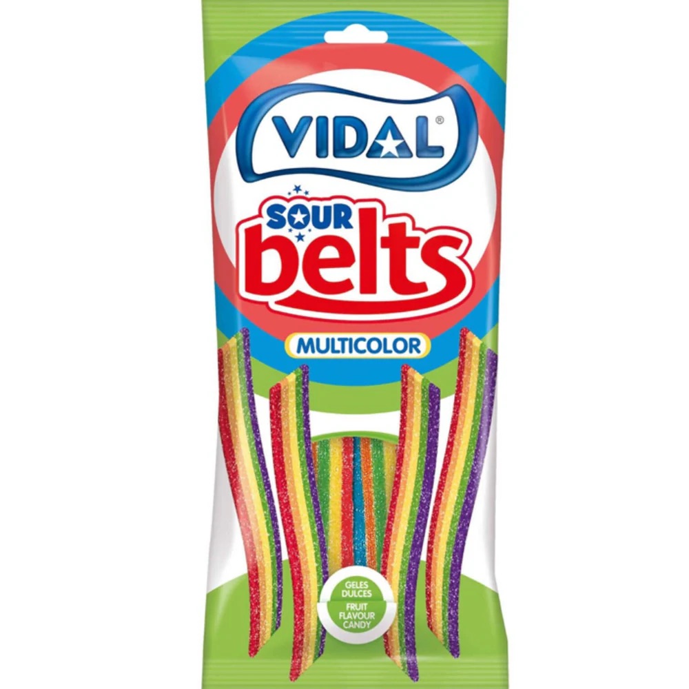Vidal Sour Rainbow Belts 90 g
