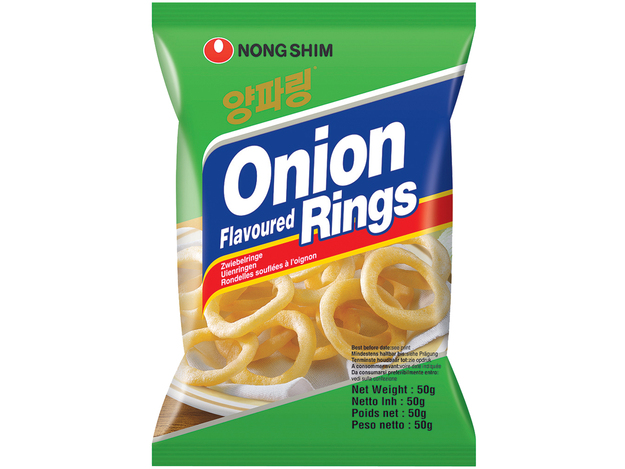 Nong Shim Rondelles Soufflées à l'Oignons 50 g