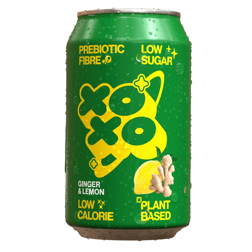Xoxo Soda Ginger & Lemon 330 ml