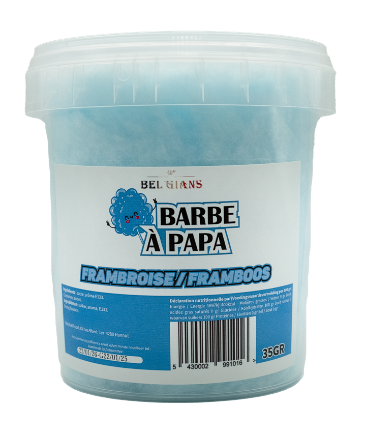 Barbe à Papa Bel'Gians Framboise 35 g