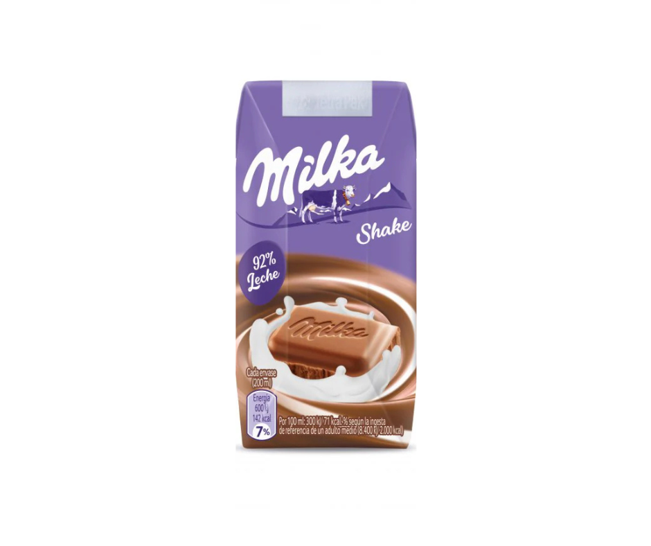 Milka Shake Chocolate Brick 200 ml