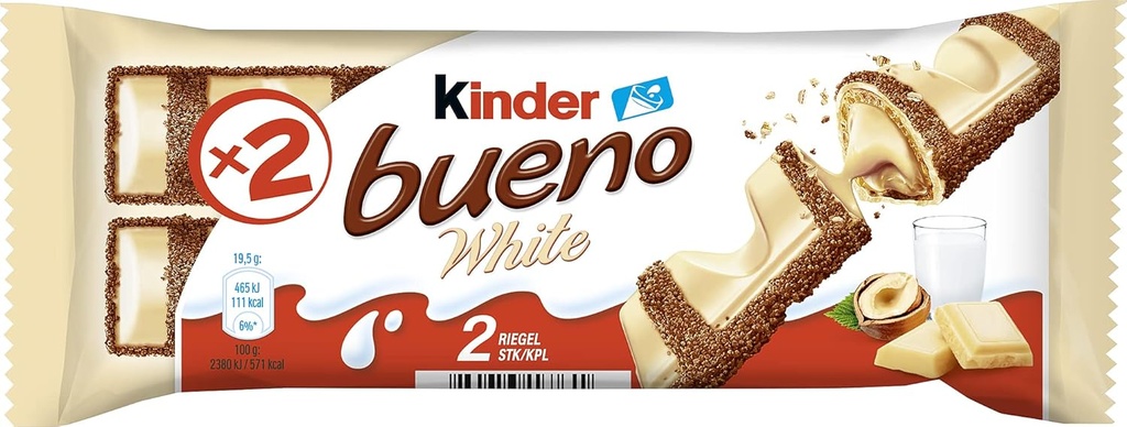 Kinder Bueno White Chocolate 40 g