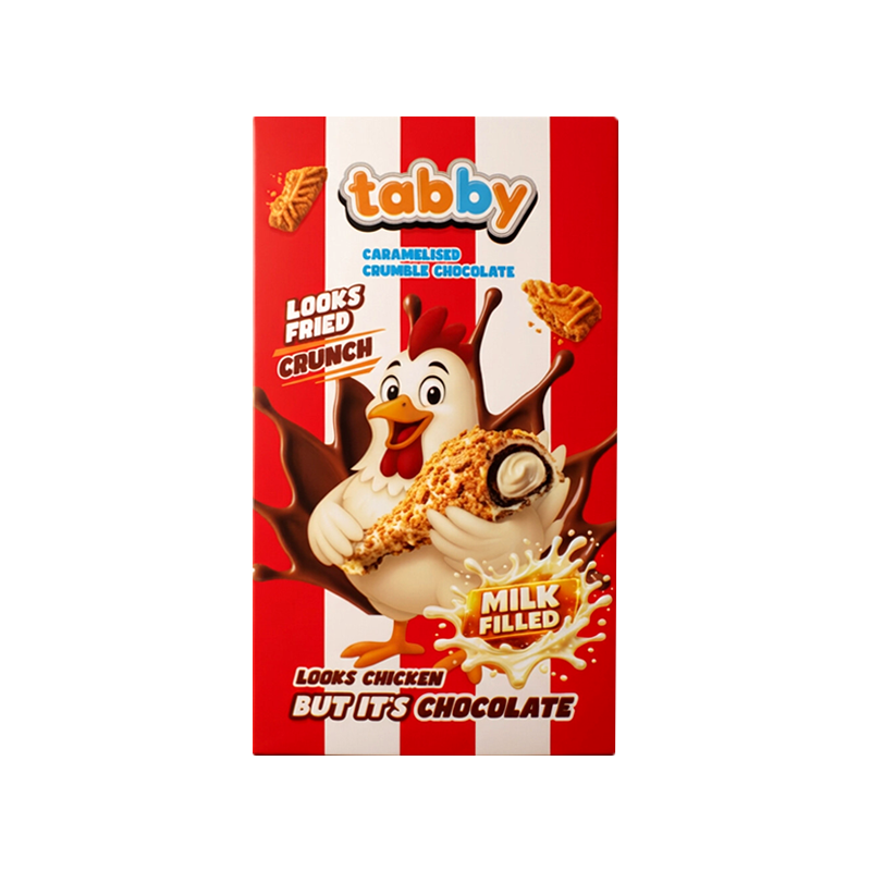 Tabby Chicken Leg Chocolate 50 g
