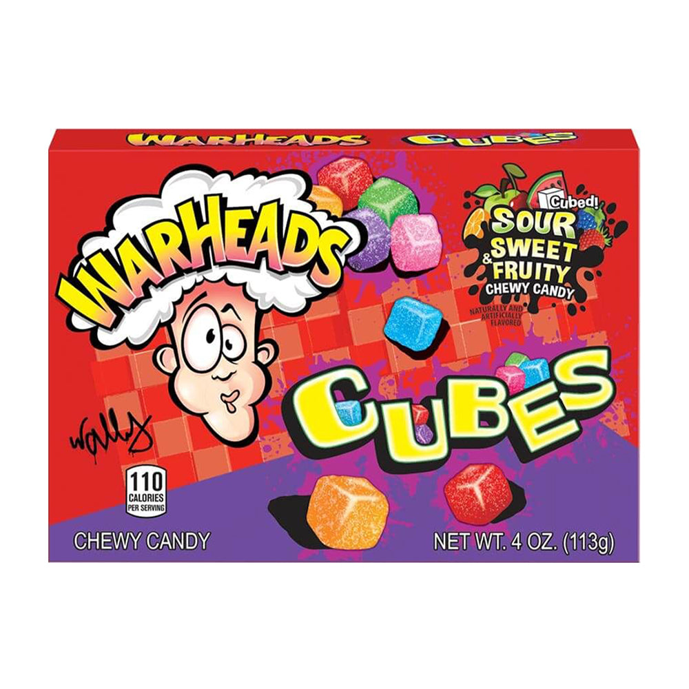 Warheads Chewy Cubes 113 g