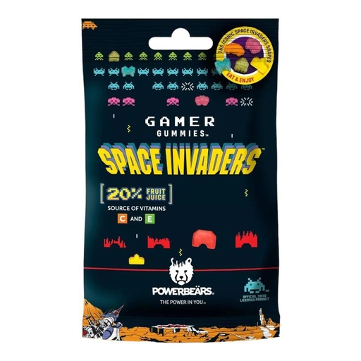 [SS000072] Space Invaders Gamer Gummies 50 g