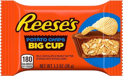 [SS000240] Reese's Big Cups Potato Chips 36 g