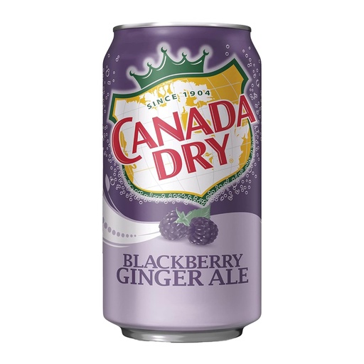 [SS000514] Canada Dry Blackberry Ginger Ale 355 ml