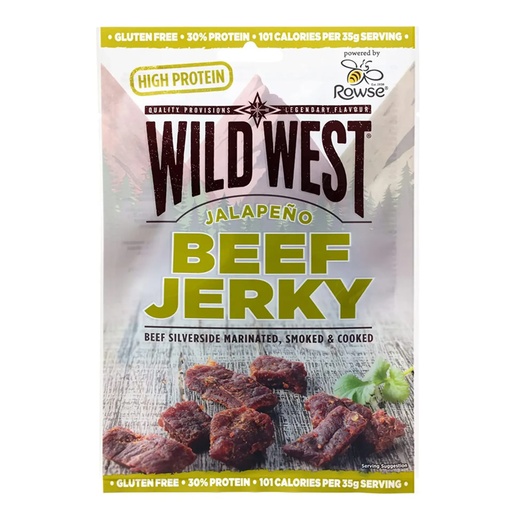 [SS000531] Wild West Jalapeno Beef Jerky 25 g