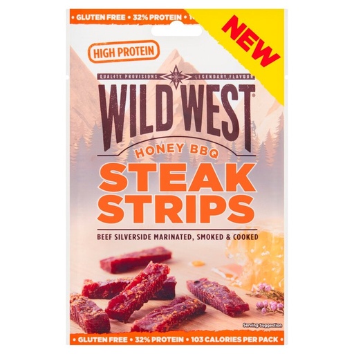 [SS000533] Wild West Honey BBQ Beef Jerky 25 g