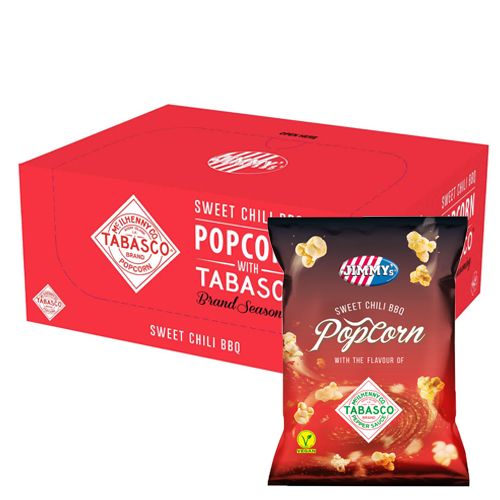 [SS000551] Jimmy's Tabasco Popcorn Mini Bag BBQ 24 g