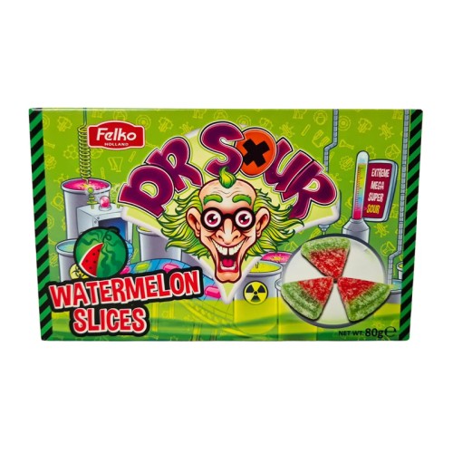 [SS000836] Dr. Sour Watermelon Slices 80 g