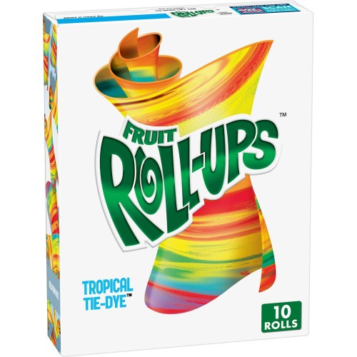 [SS000877] Fruit Roll-Ups Tropical Tie Dye 141 g