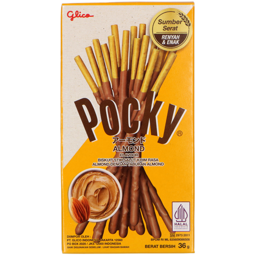 [SS000879] Glico Pocky Almond 36 g