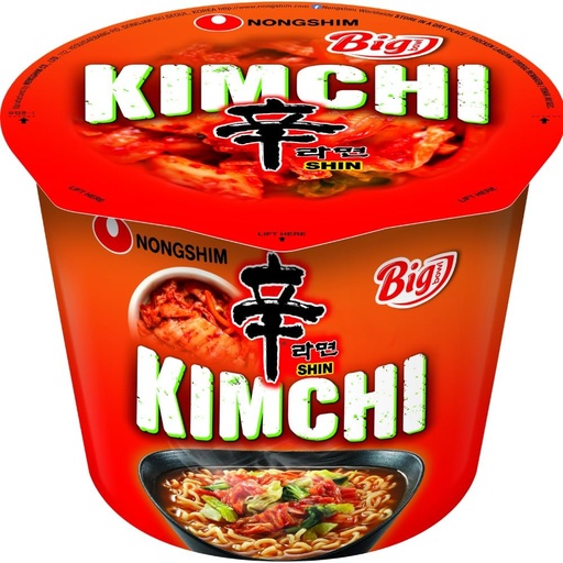 [SS001059] Nongshim Instant Noodle Kimchi Big Bowl 112 g