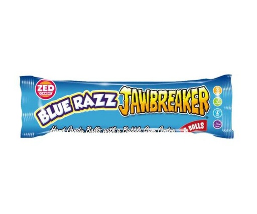 [SS001251] Zed Blue Razz Jawbreaker 4 Balls