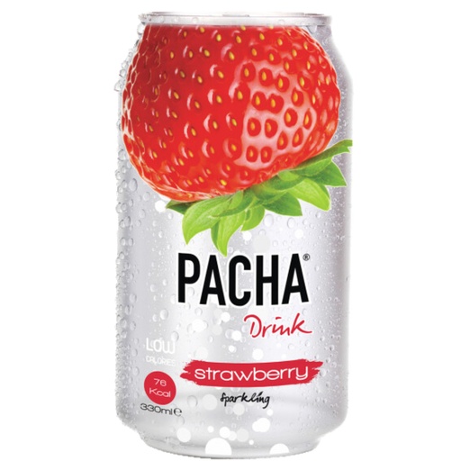 [SS001389] Pacha Drink Strawberry 330 ml