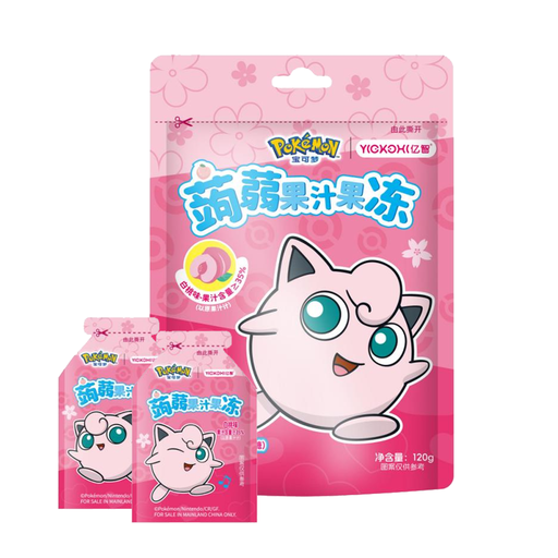 [SS001532] Pokemon Jelly White Peach Flavor 120 g