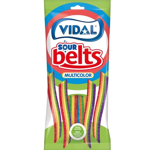 [SS001553] Vidal Sour Rainbow Belts 90 g