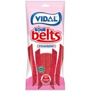 Vidal Sour Strawberry Belts 90 g