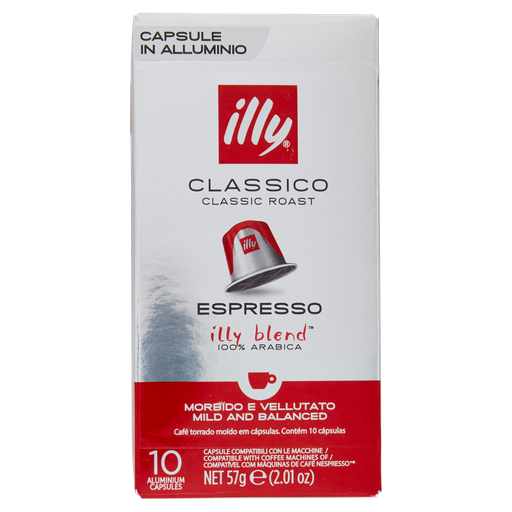 [SS001719] Illy Caffe Classico x 10 capsule 57 g