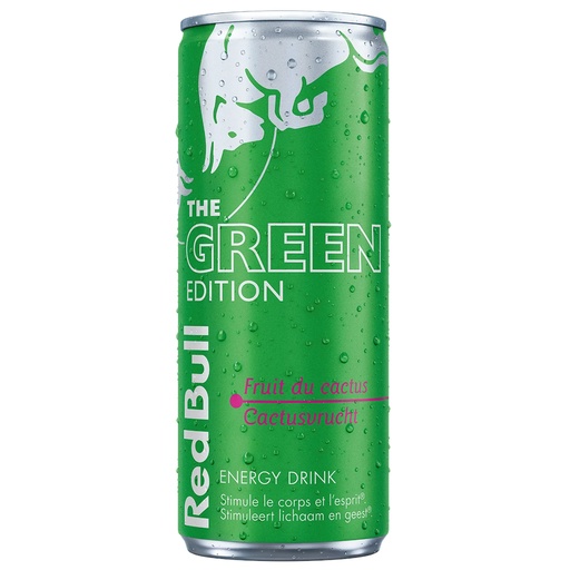 [SS001839] Red Bull Green Edition Fruit du Cactus 250 ml