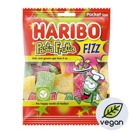 [SS001848] Haribo Pasta Frutta Fizz Vegan 70 g