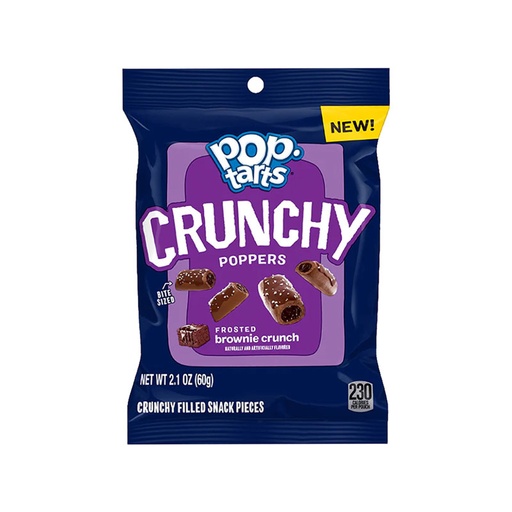 [SS001883] Pop-Tarts Crunchy Poppers Frosted Brownie 60 g