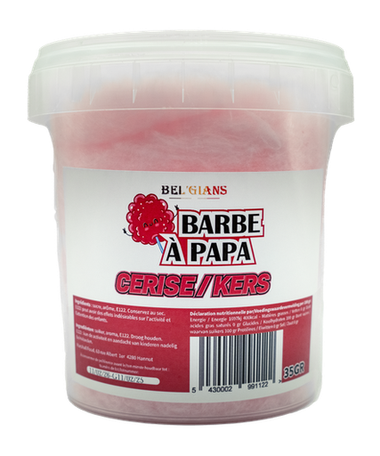 [SS002021] Barbe à Papa Bel'Gians Cerise 35 g