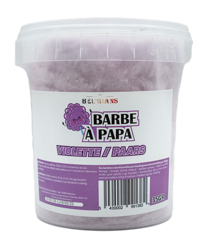 [SS002026] Barbe à Papa Bel'Gians Violette 35 g