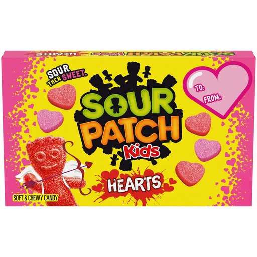 [SS002059] Sour Patch Kids Valentines Day Candy Hearts 87 g