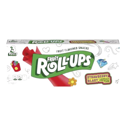 [SS002061] Fruit Roll-Ups Strawberry 42 g