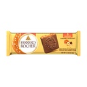 Ferrero Rocher Milk Chocolate Squares With Hazelnut And Caramel 31.5g