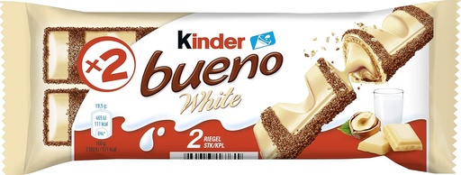 [SS002190] Kinder Bueno White Chocolate 40 g