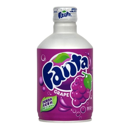[SS002241] Fanta Grape Metal Bottle 300ml