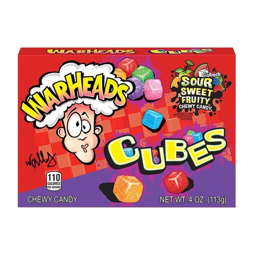[003247] Warheads Chewy Cubes 113 g